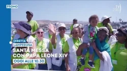 Messa con Papa Leone XIV a Lampedusa - Oggi 4 luglio ore 10.30 in diretta su TV2000