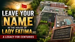 Leave Your Name in the House of Lady Fatima (as) | A Legacy for Centuries