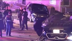 Indiana police chase ends in crash on Chicago's South Side
