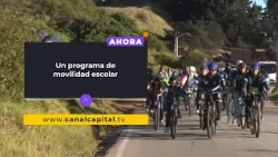 ‘Al colegio en bici’, la estrategia que acompaña a más de 6 mil niños al colegio | Movilidad