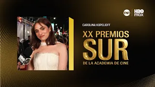 Carolina Kopelioff teases Cautiva on the Premios Sur 2026 Red Carpet
