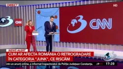 How a junk status downgrade would affect Romania and the risks involved