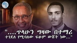 "... ዋለልኝ መኮንን ደፋር እንጂ ባለ ብሩህ አዕምሮ አይደለም..."|ምዕራፍ| Arts Tv