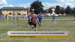 KEBLICE: 10. ročník Sportovního dne opět s volejbalem a pingpongem
