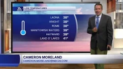 Brief taste of fall gives way to July heat