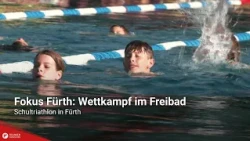 Fokus Fürth: Competition at the Outdoor Pool – School Triathlon in Fürth
